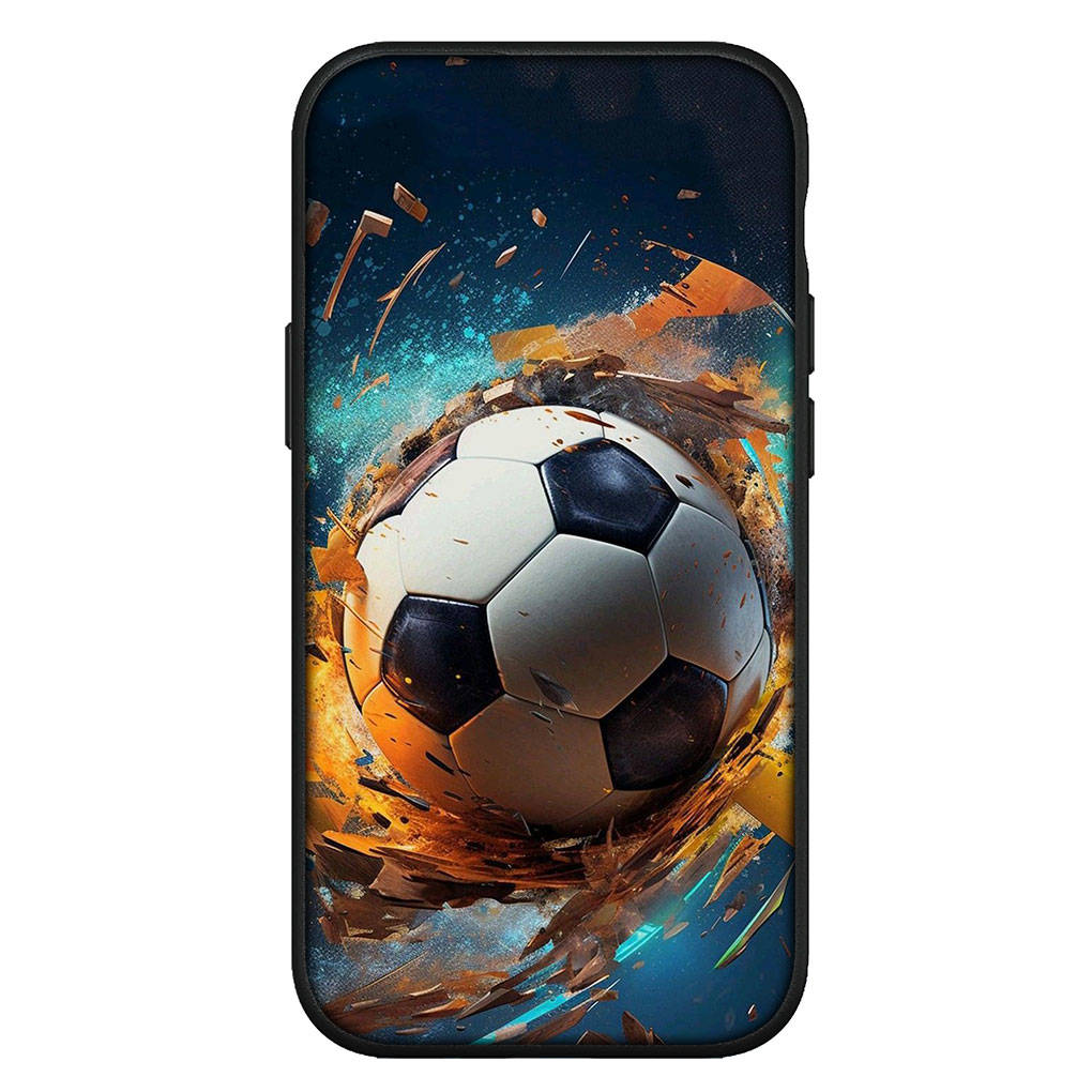 Для iPhone 16 15 X XR Samsung Galaxy S24 S23 Plus Xiaomi Redmi Note 13 12 11 Pro Max 9 10 14 OPPO Huawei чехол спортивный футбол футбол горячий чехол для телефона