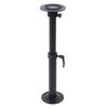 RV Table Leg Base Set 450 to 725mm Adjustable Detachable Aluminum Alloy Table Leg Pedestal Mount for Campervan Pontoon