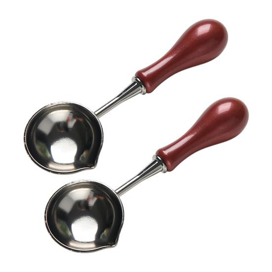 2 шт. ложка для печати воска, ложка для плавления воска, термостойкий винтажный конверт, сделай сам, поделка, приглашения на свадьбу, ложка для подогрева печати воска