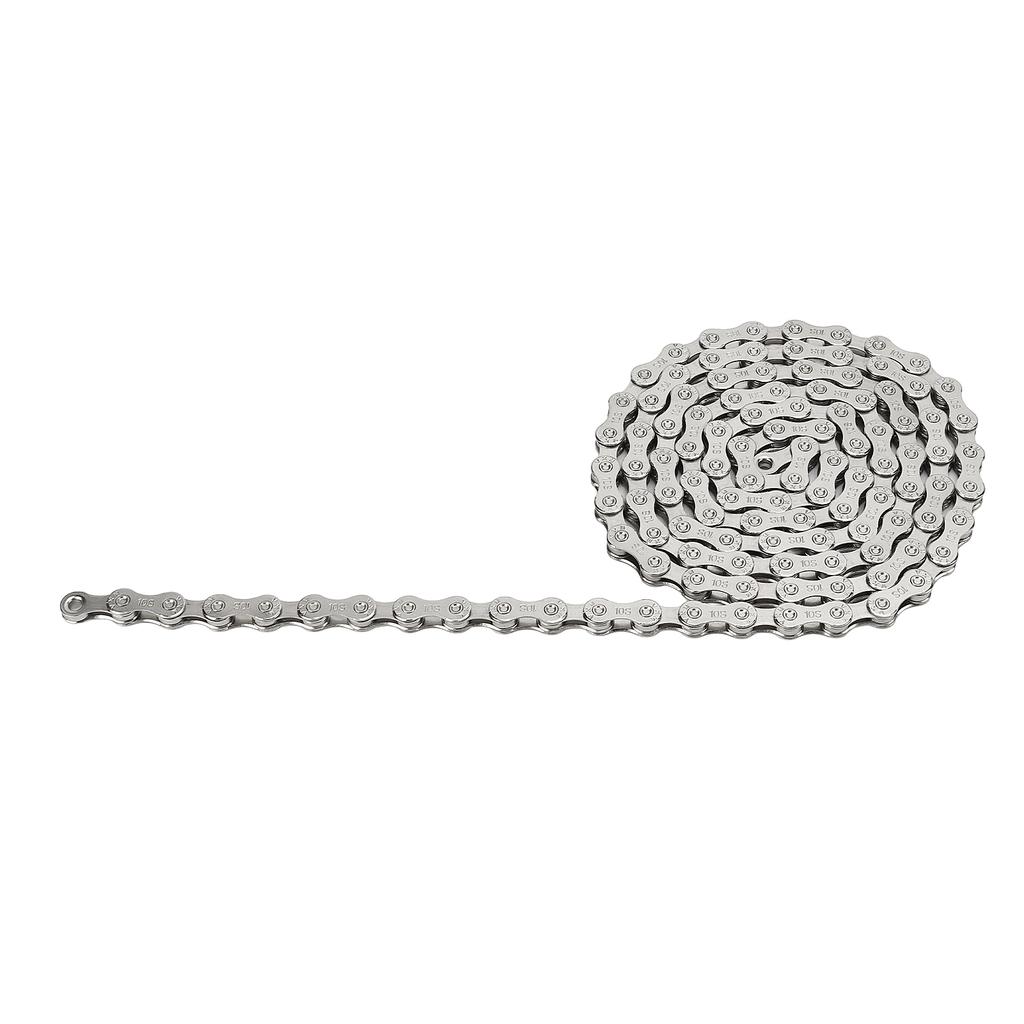 Велосипедная цепь с переменной скоростью 10 скоростей из углеродистой стали с высокой жесткостью и ударопрочностью для горных велосипедов