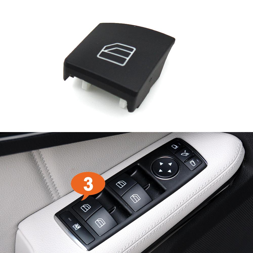 Interior Car Window Lifter Switch Button Cover For Mercedes Benz A B C E GLA GLK Class W176 W246 W204 W212 W207 W156 X204
