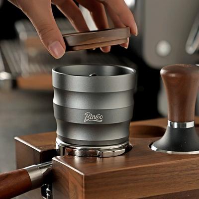 Кофемашина Ручка Капля Порошок Чашка Главная Полет-защита Порошок 51/58 мм Универсальный Алюминиевый Сплав Чашки Для Обоняния С Пылезащитным Чехлом