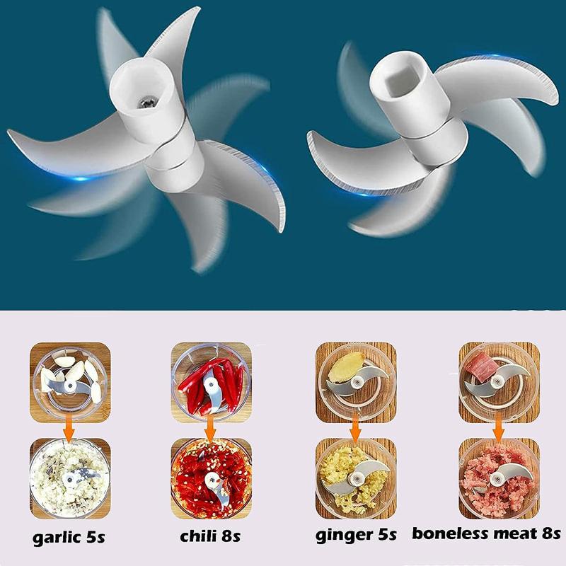 Xiaomi Small Size Usb Rechargeable Mini Galric Chopper Pepper Sauce Maker Small Food Processor Food Chopper
