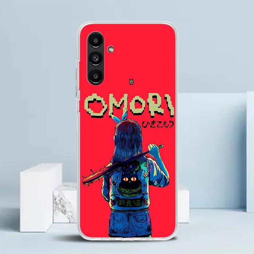 Игровой мультяшный чехол O-Omori для Samsung Galaxy A17 A37 A57 A16 A26 A36 A56 A15 A14 A55 Чехол для телефона A13 A53 A25 A35 A24 A34 A23 A33