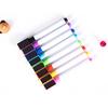Whiteboard Pens, 8 Pieces Whiteboard Markers, Erasable Whiteboard Markers with Magnetic Design for Home, School and   Use