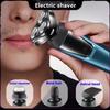 Electric Razor Electric Shaver Hair Cutting Shaving Machine for Men Clipper Beard Trimmer Rotary Shaver 100% Water Proof