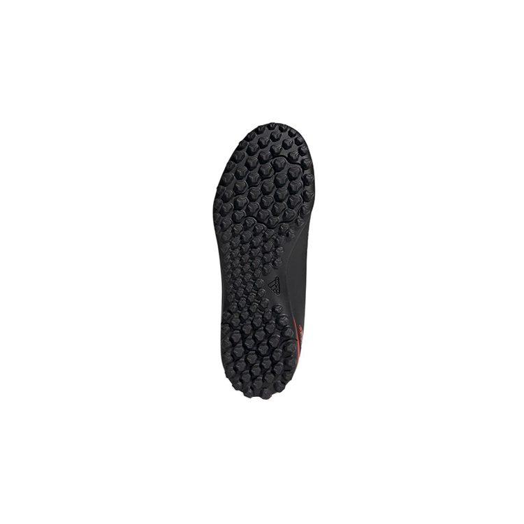 adidas Predator 20.4 TF J Нескользящие Устойчивые к истиранию Низкие Детские Футбольные Бутсы Черно-Красные Детские EF1956