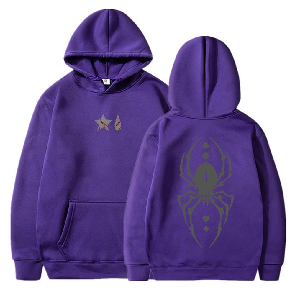 Толстовки с капюшоном в стиле японского аниме Hunter X Hunter унисекс японская мода Harajuku повседневные толстовки с капюшоном Y2k мультяшные графические толстовки