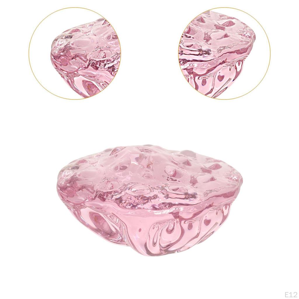 Decorative Fruits Figurines Chirstmas Decor Multicolor Creative Collectible Display Props Crystal