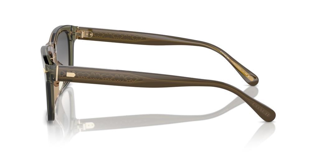 Солнцезащитные очки HC8397U CR628 ОЛИВКОВЫЙ ЗАГАР ГРАДИЕНТНЫЙ 57 [Coach] Мужские