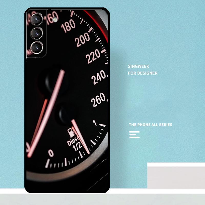 Speedometer Car Case For Samsung Galaxy S25 Ultra S21 S22 S23 S24 Ultra S9 S10 S20 Plus S25 FE Phone Cover