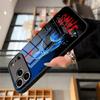 Чехол для телефона с изображением фильма «Челюсти» для IPhone 17 Air 16 E Pro Max 15 14 13 Mini 12 Pro 11 Max Plus Черное Стеклянное Покрытие