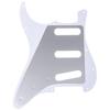 Musiclily Pro 64 года выпуска, винтажная SSS Stratocaster пикгард для гитары American Strat Electric 1P White ST60,