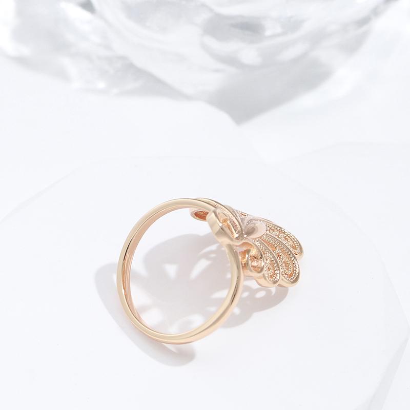 Роскошные большие кольца с геометрической текстурой для женщин, модные золотые вечерние повседневные украшения