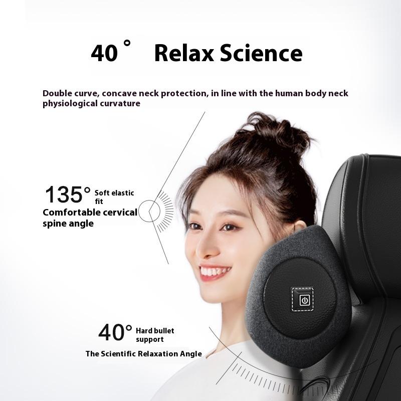 Универсальный массажный горячий компресс Подголовник и поясничная поддержка для автомобильного сиденья Защита Подушка для шеи Подголовник сиденья Подушка для автомобильного сиденья