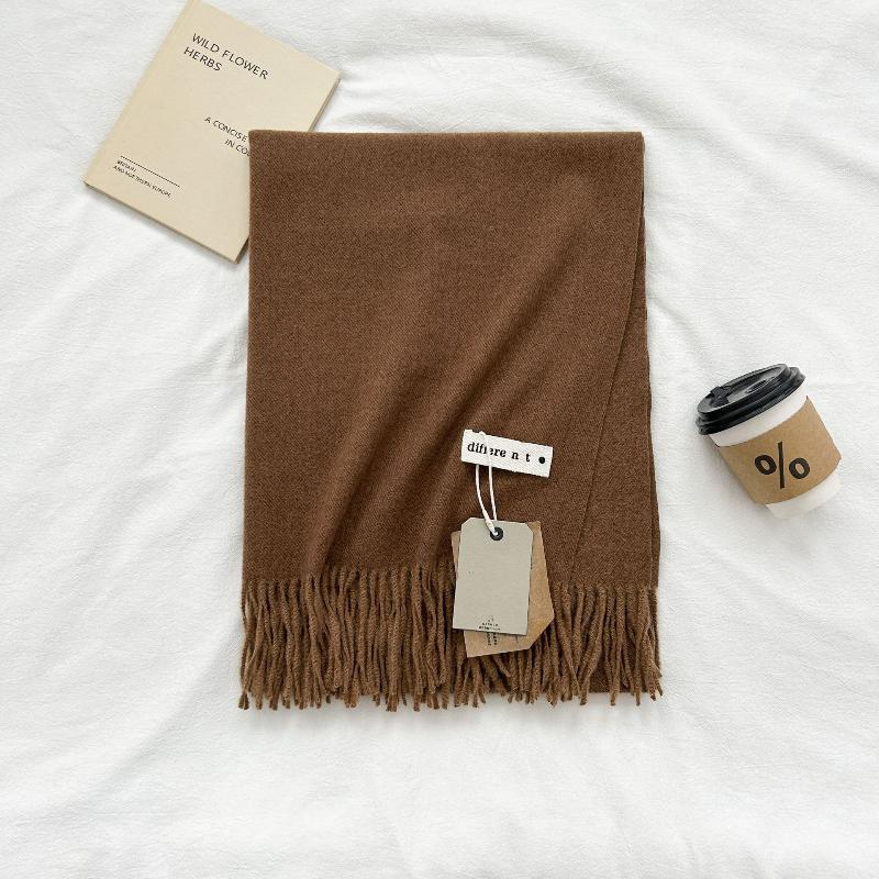 Women Men Winter Thick Cable Knit Wrap Chunky Warm Scarf