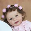 BZDOLL, 55 см, мягкая силиконовая кукла Reborn с 3D-краской, игрушка для девочки, как настоящая, 22 дюйма, улыбающаяся принцесса, Лиза Бебе, наряд, живой подарок