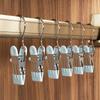 1/5/10PCS Windproof Clothes Drying Clips with Hook Hat Storage Clips  for Household