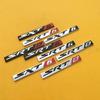 RKJ1 3D Metal Sxt8 Sxt6 Badge Emblem Stickers For Dodge Charger Ram Caliber Journey Sxt8 Sxt6 Srt6 Srt8 Car Styling Accessories