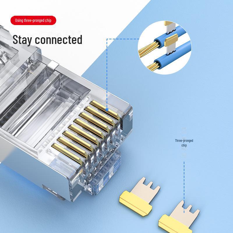 Biaz Cat5e Shielded Network Cable with Gold-Plated Pure Copper RJ45 8P8C Connectors