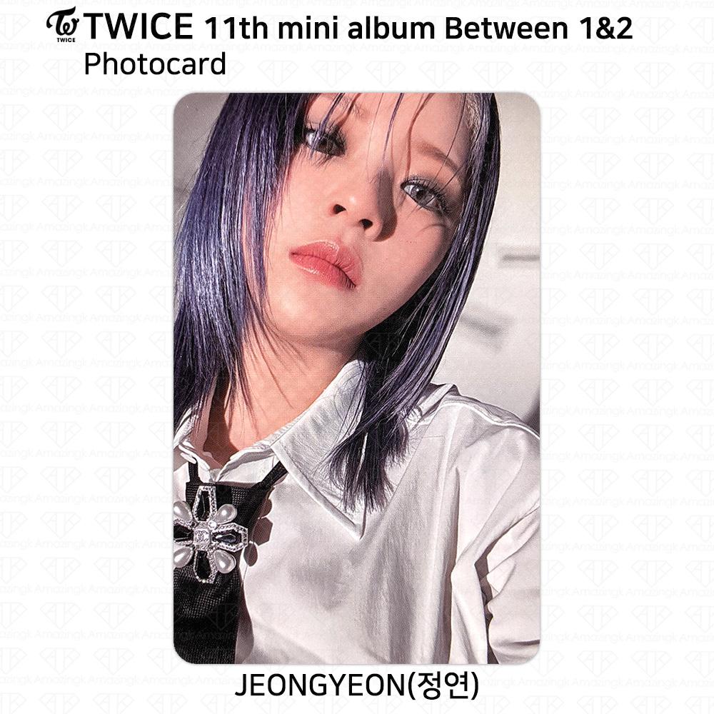 Twice 11-й мини-альбом между 1 и 2 Чонён Фотокарточка Открытка Polaroid POB