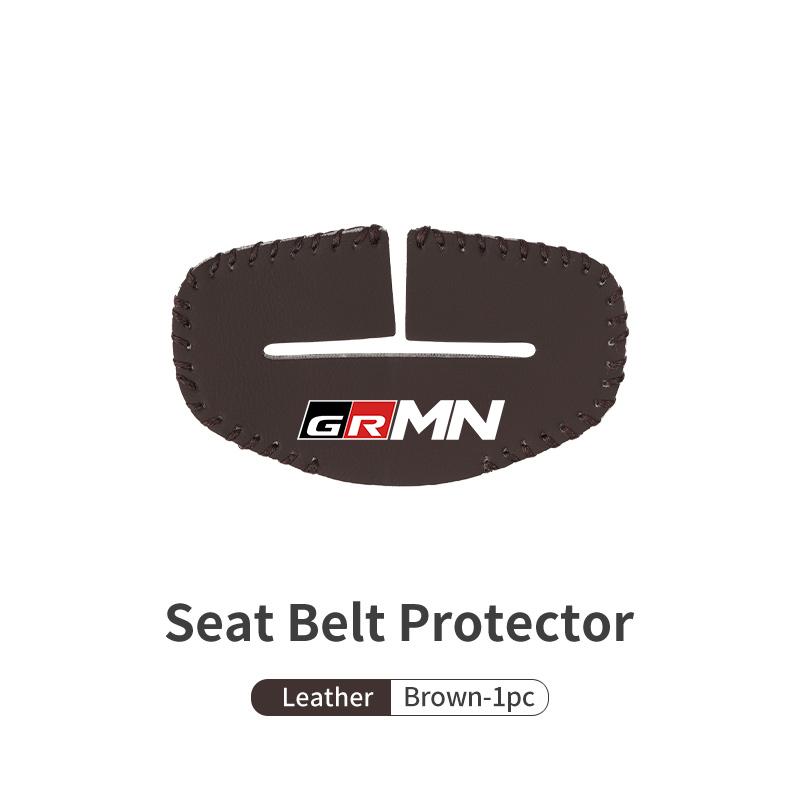 zfjpu3 For Toyota Car Seat Belt Buckle Plug Leather Car Seat Belt Clip Protective Covers GR MN Camry Prius Auris Crown Yaris Corolla
