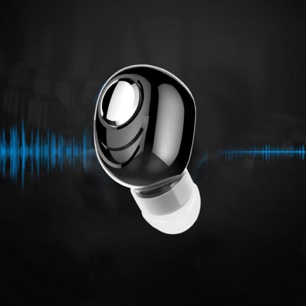 Мини-наушники Bluetooth 5.0 Беспроводные сверхдлительные наушники-вкладыши с шумоподавлением и одним ухом