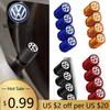 Для VOLKSWAGEN VW 4 шт. Колпачки на ниппель колеса автомобиля из сплава с лазерным логотипом для Volkswagen Rline GTI Jetta Tiguan Scirocco Sagitar Touareg
