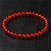 6 мм Чакра Бусины Энергетический Браслет Натуральный Круглый Агат Оникс Камень Растягивающийся Браслеты Браслеты для Женщин Мужчин Ручной Работы Йога