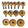 16-60mm HSS Drill Bit Hole Saw Metal Steel Set Cutter Tool Metal Wood Alloy