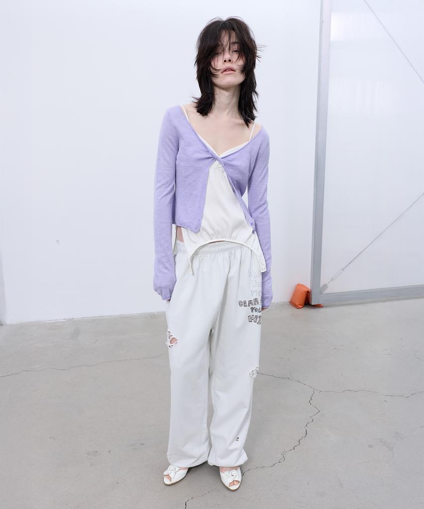 LCDC™ Two-Way Knit Top (Lavender)