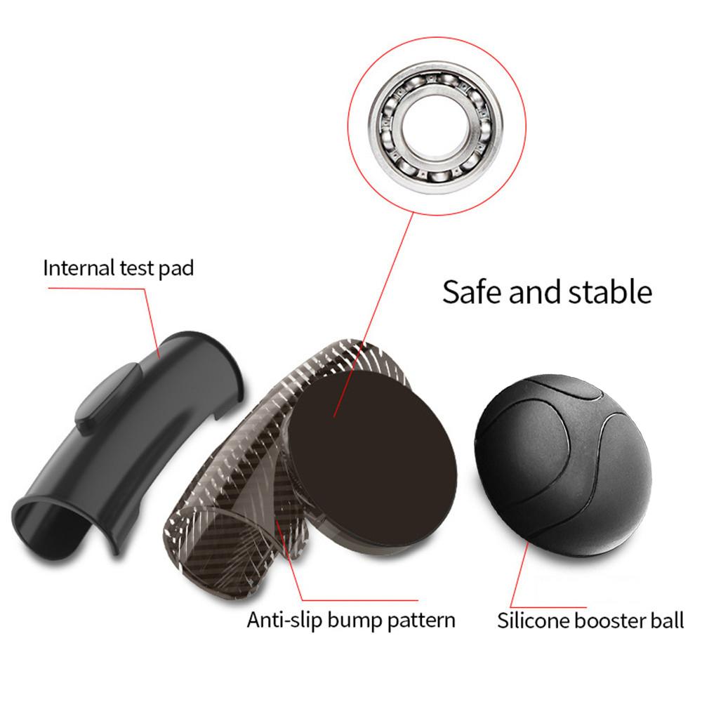 360 Degree Rotation Car Steering Wheel Knob Ball Spinner Knob Steering Booster Silicone Power Steering Handle Ball Strengthener