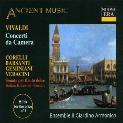 CD АНСАМБЛЬ IL GIARDINO ARMONICO - Вивальди: Камерные концерты NE7352 Япония Классика Б/у