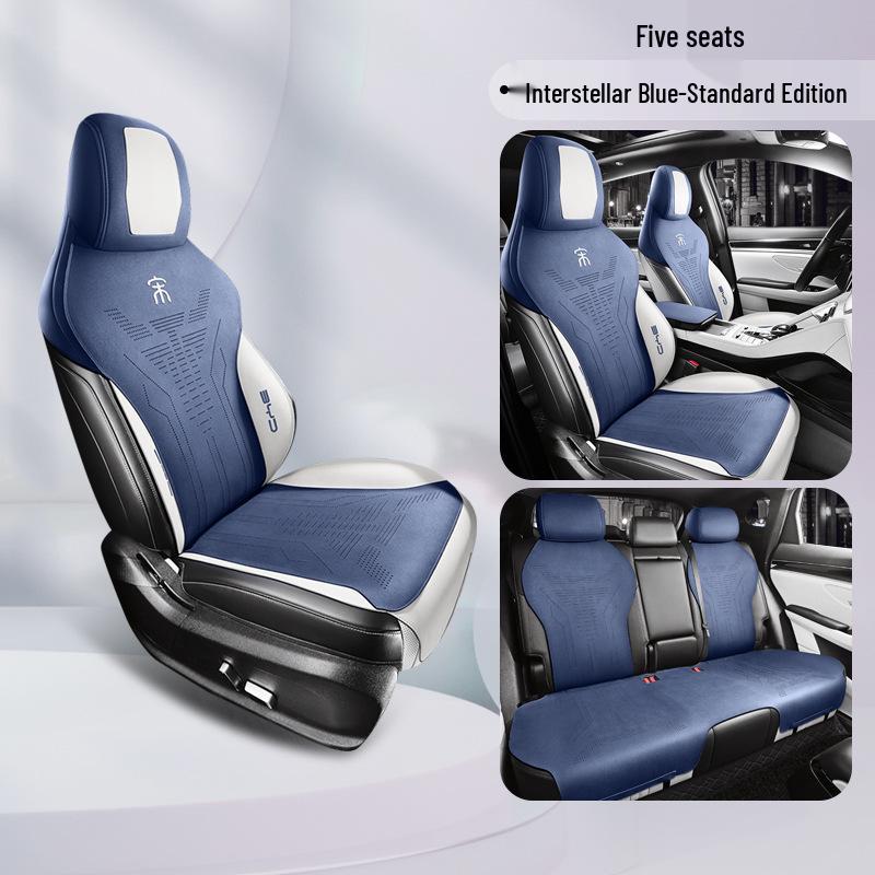 BYD Song PLU Semi-Wrap Car Seat Cushion Set - New Model for Five Seats
