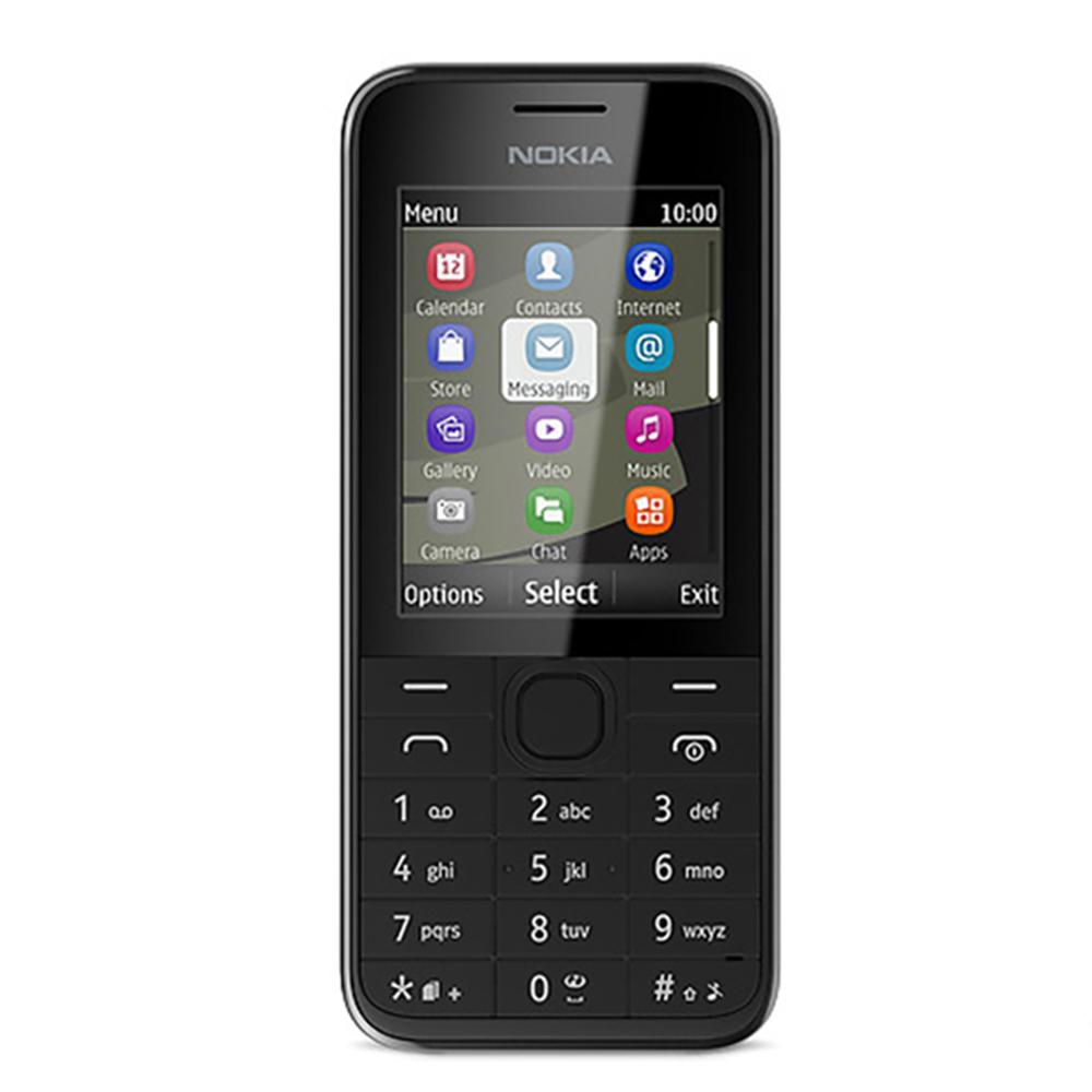 Восстановленный оригинальный мобильный телефон Nokia 207 с 1 SIM-картой