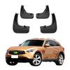 4 шт. брызговики, совместимые с Infiniti FX35 FX37 FX50 QX70 2009 2010 2011 2012 2013 2014 2015 2016 2017