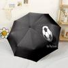Soccer Field Celebration Portable Automatic Umbrella Folding Umbrella with 8 Ribs Durable Plastic & Iron Travel Essential Fashionable
