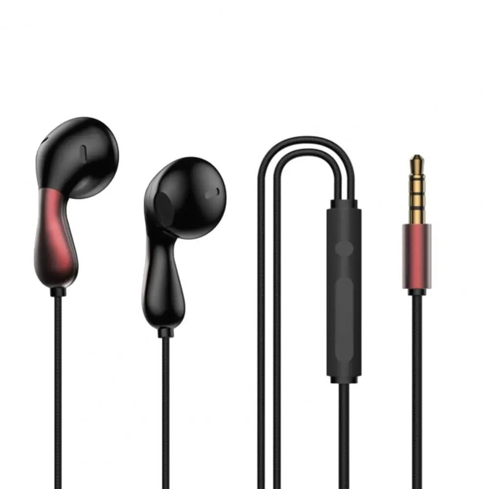 HD Mic Hifi Stereo Headset Noise Reduction Type C&3.5mm Earphones Wired Headphones  Mobile Phone