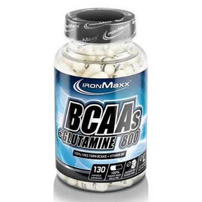 BCAA + глютамин 800, 130 капсул