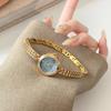 Watches for Women Compact bracelet Round Shell Dial Stainless Steel Wristwatch Elegant Ladies Quartz Watch Dress Clock Gifts