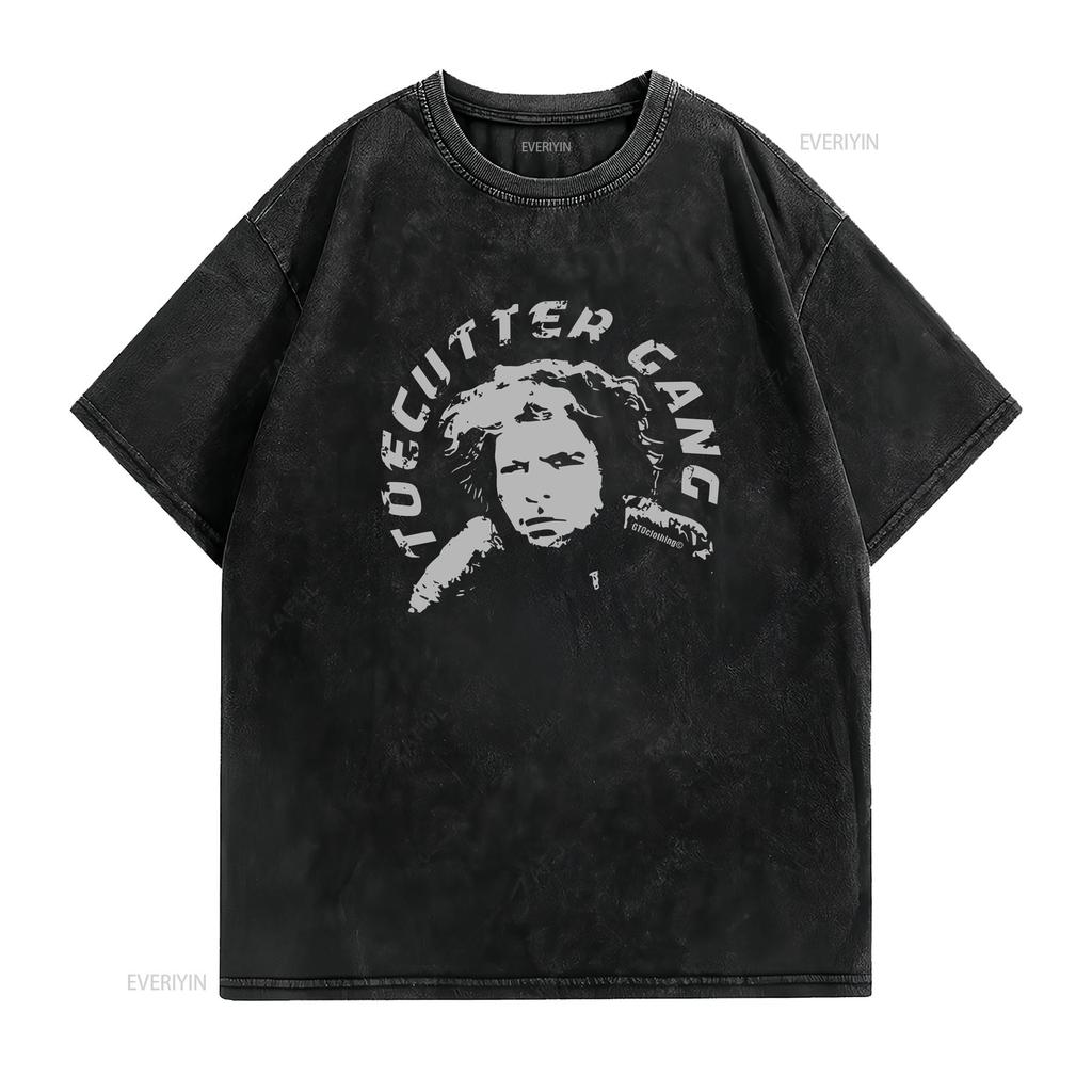 Mens Mad Max Toecutter Movie T Shirt vintage Washed Versatile graphic Breathable Unisex streetwear Top For Everyday Wear