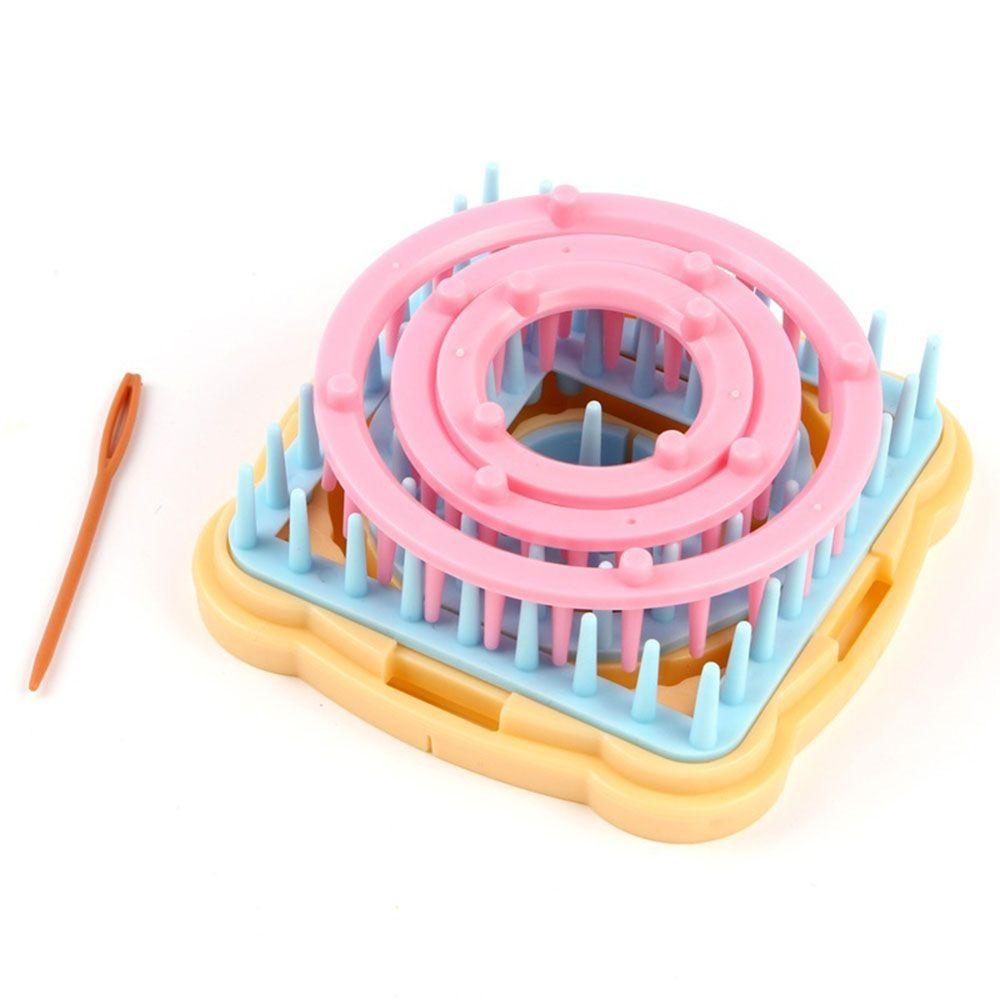 Yarn Daisy Pattern Knitting Craft Knitting Tools Flower Knitting Wool Yarn Knitting Flower Loom