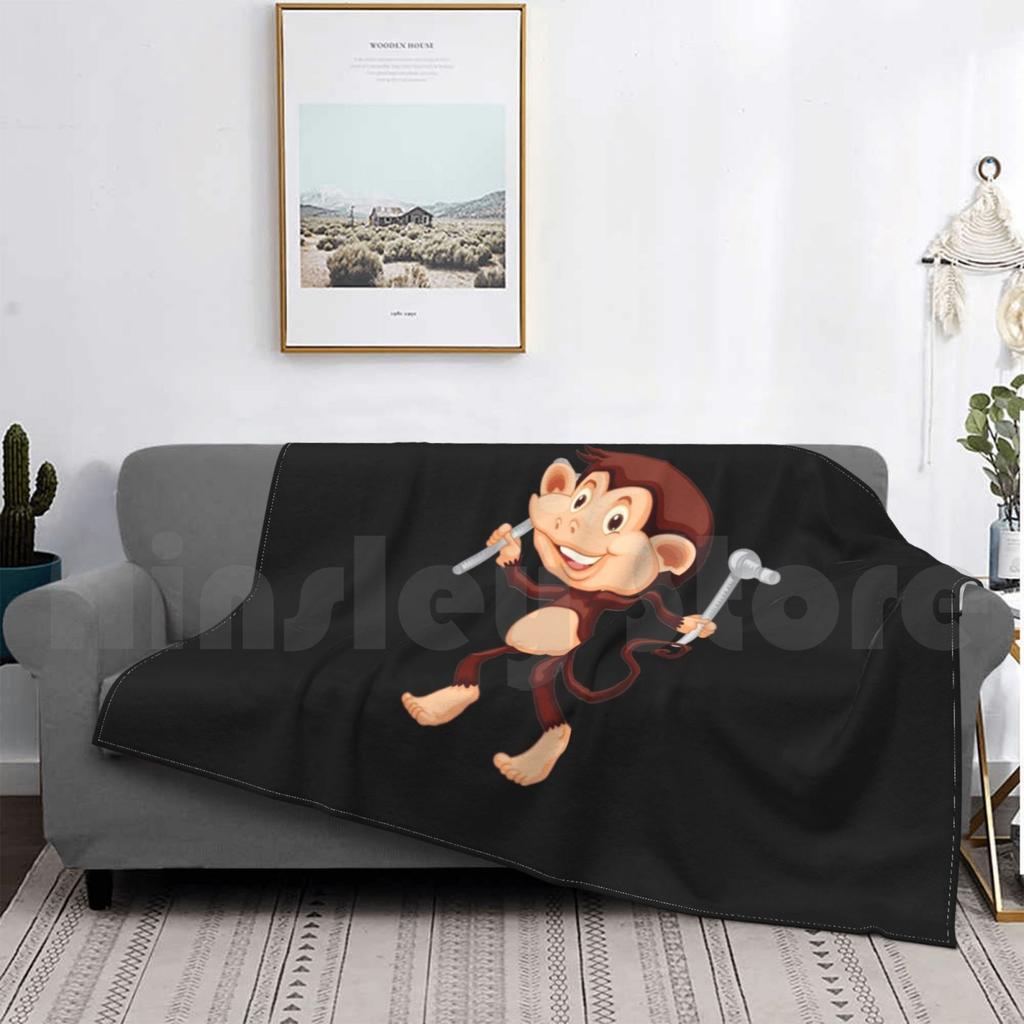 Scaffold Monkey Blanket Super Soft Warm Light Thin Scaffolder Builder Construction Worker Workman Workwoman