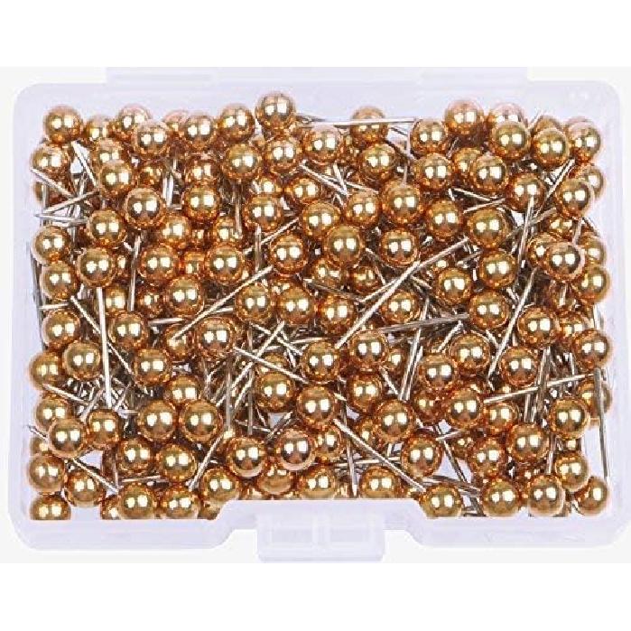 200Pcs 1/8 Inch Map Tacks (Purple)