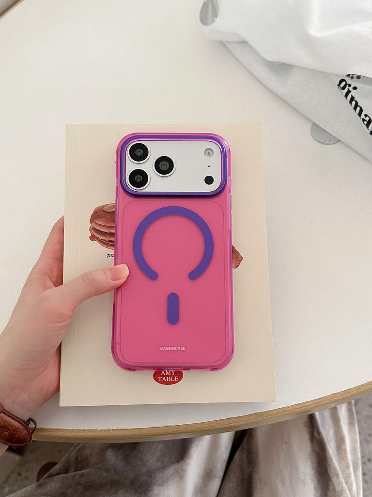 17 Применимый iPhone16promax цветной магнитный присос Apple 17pro противоударный чехол для мобильного телефона 17proma защитный чехол