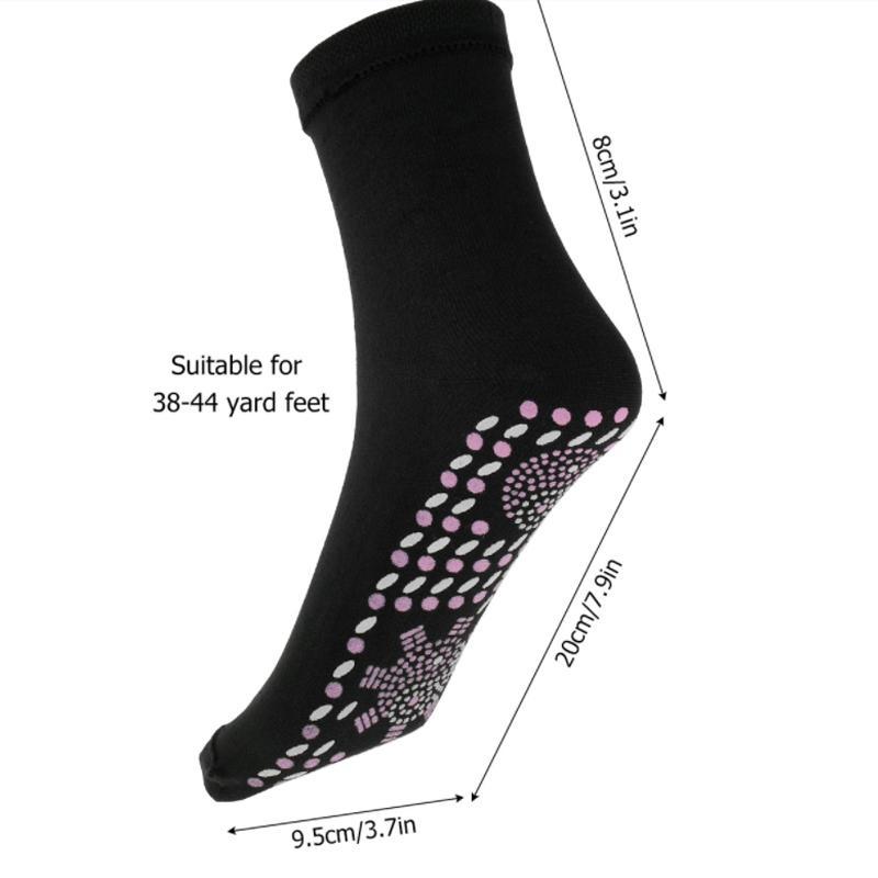 Для саморазогрева терапии массажа и женщин носки зимой езда рыбалка катание на лыжах теплые компрессионные носки