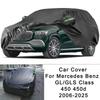 Водонепроницаемый чехол для автомобиля для Mercedes Benz GL/GLS Class 450 450d 2006-2025, ветрозащитные ремни для защиты от снега и дождя
