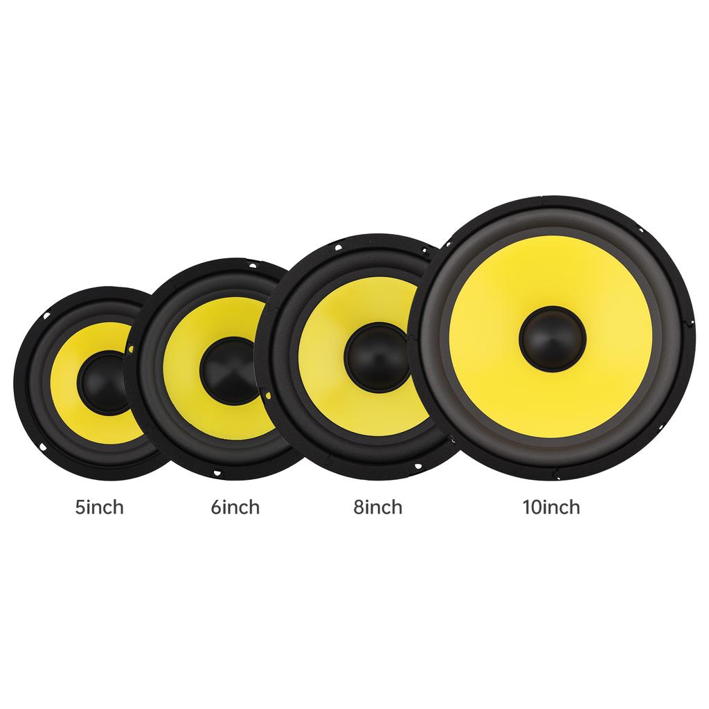 1PCS Loudspeaker Woofer Speaker for Car Audio / Home Theaters, Wide Frequency Response Car Audio Stereo Speaker