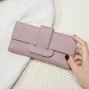 New Women's Wallet Solid Color Large Capacity Clutch Bag Multi-function Simple Fashion Long Wallet