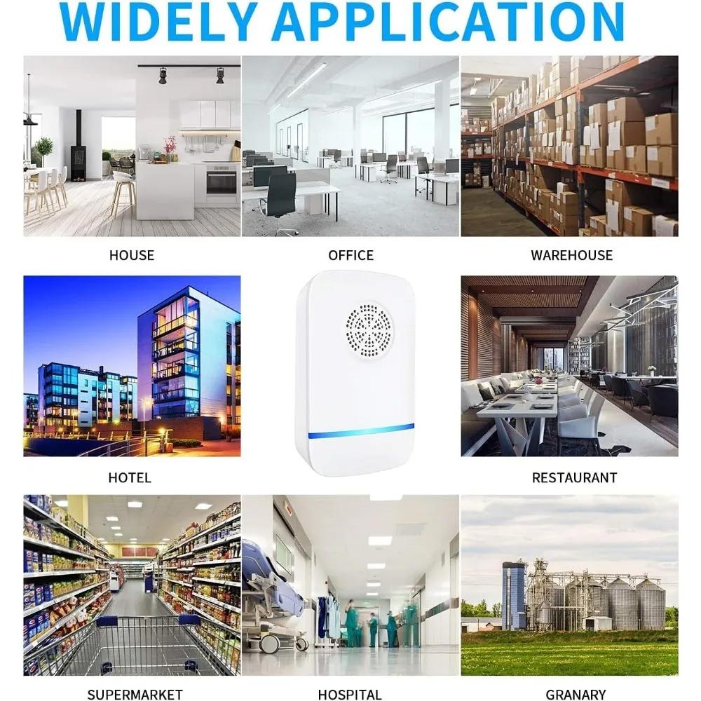 ЕС, Великобритания, США, Австралия, электрический ультразвуковой отпугиватель вредителей, физическое средство для борьбы с вредителями, отпугивание насекомых, мух, ловушки для комаров, машина против крыс